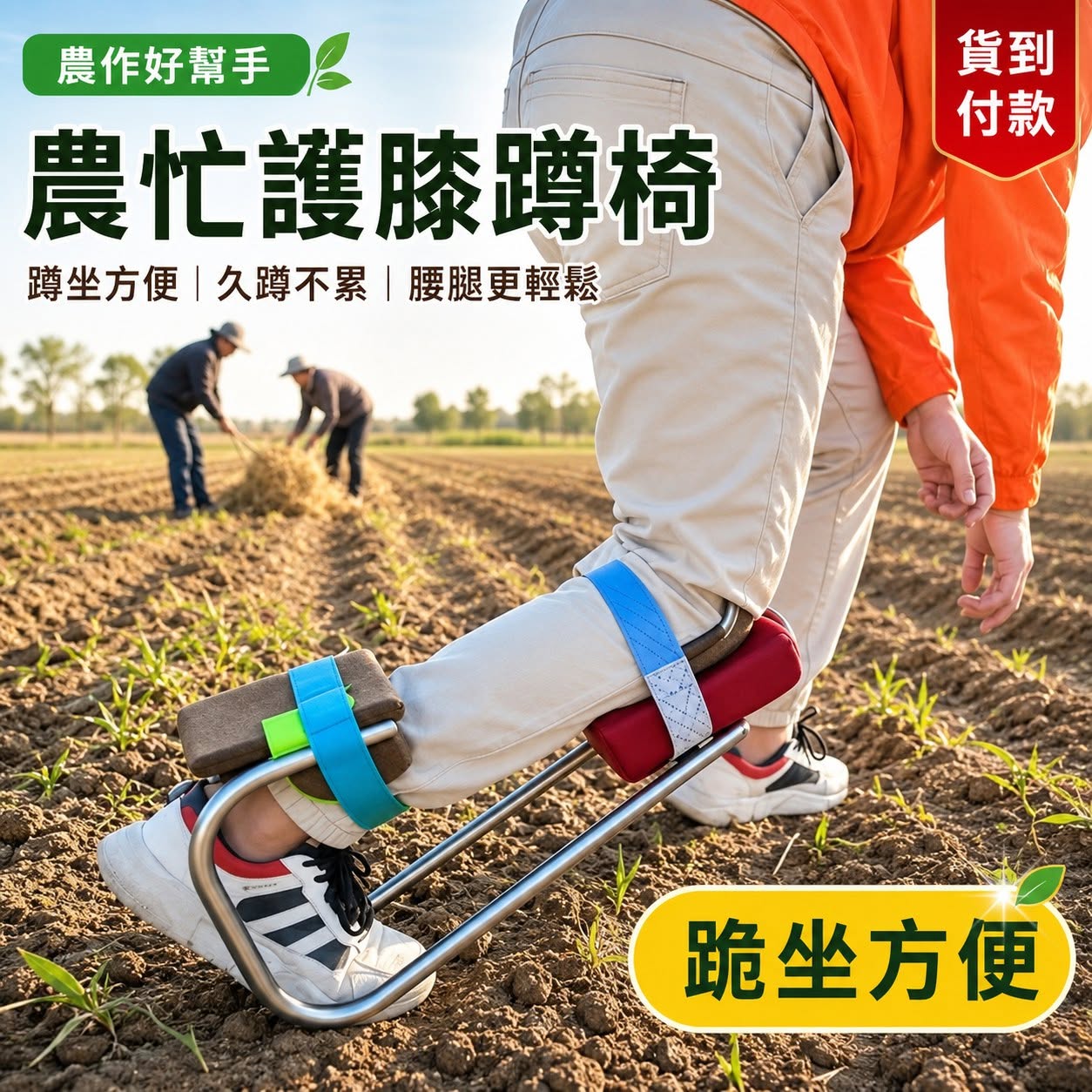農忙護膝蹲椅 跪坐方便 久蹲不累