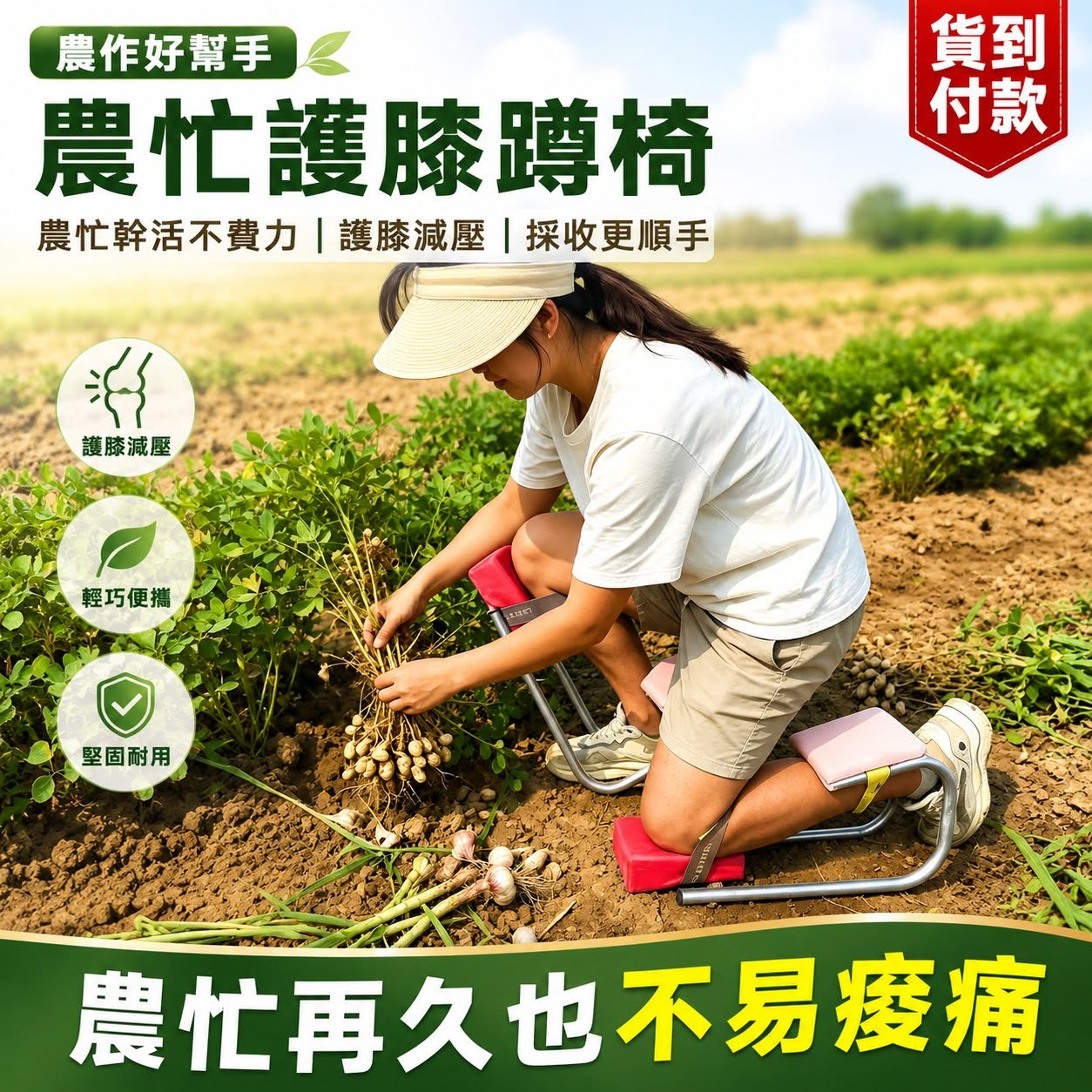 農忙再久也不易痠痛