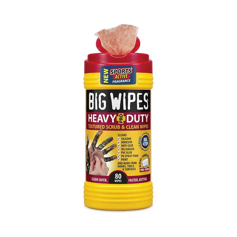 BIG WIPES｜神奇去污擦手紙（油漆、矽利康、黑油一擦就乾淨）