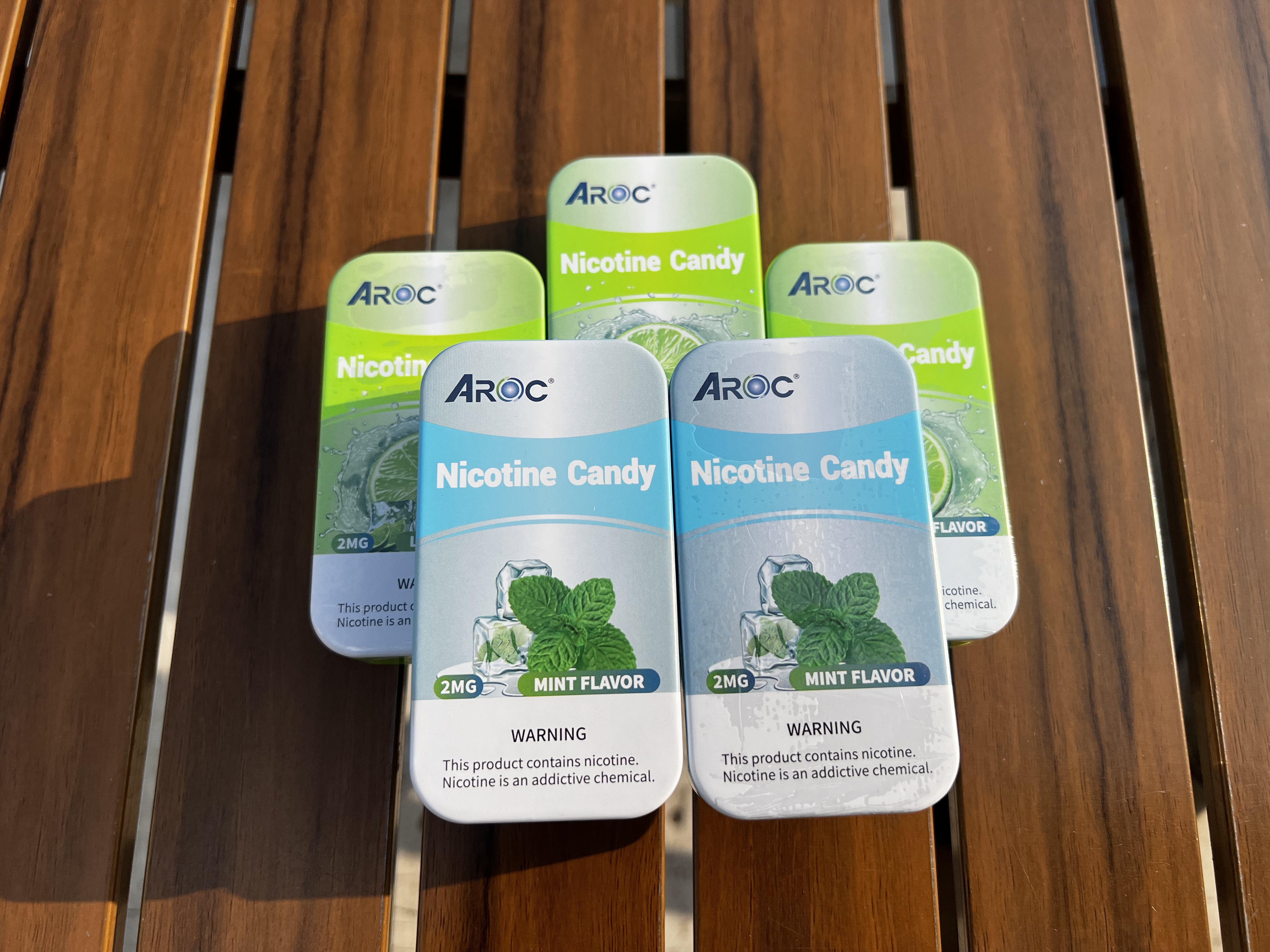 AROC 2MG Sugar-Free Candy - Classic Mint