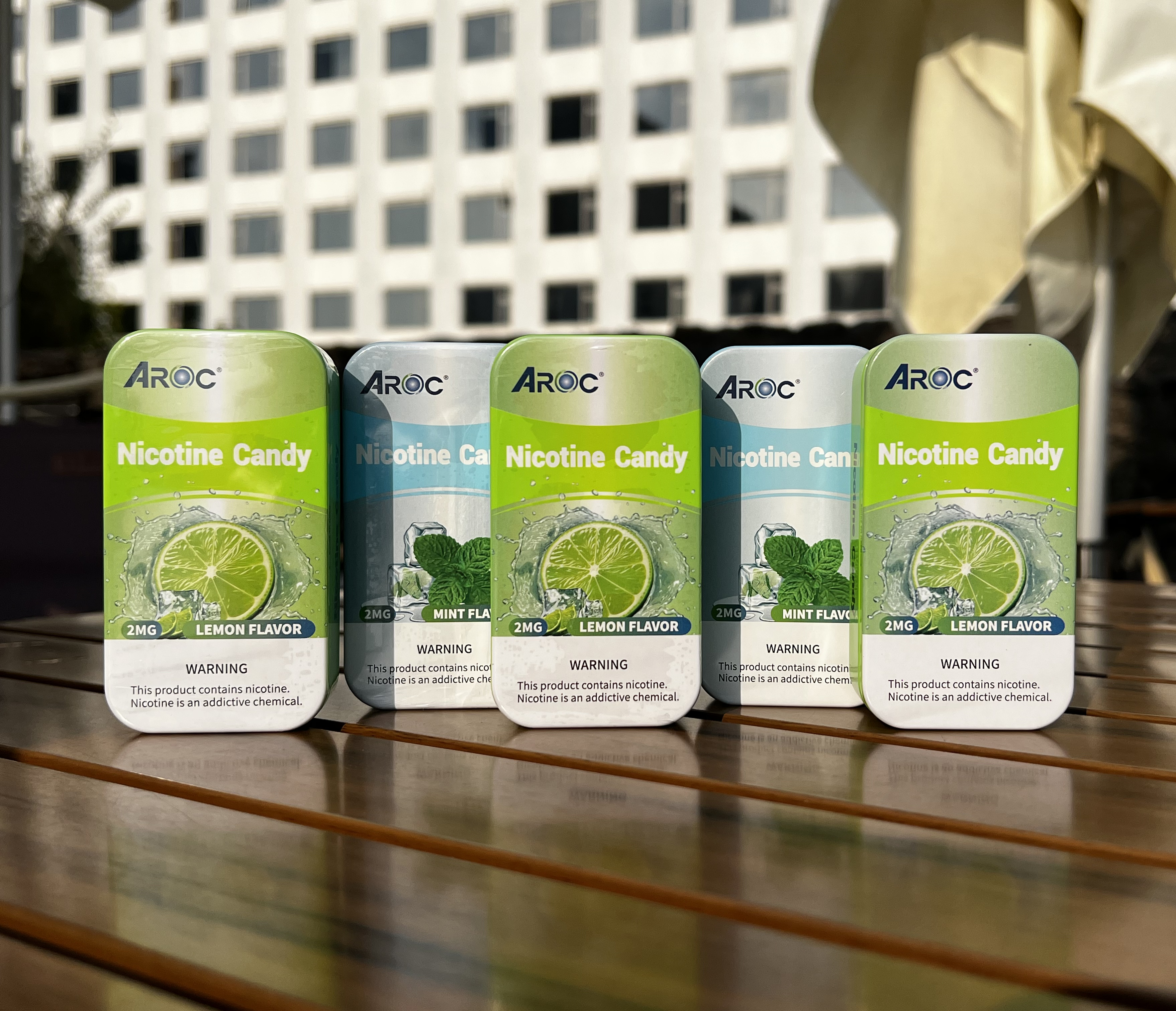 AROC 2MG Sugar-Free Pocket Candy - Lemon Ice