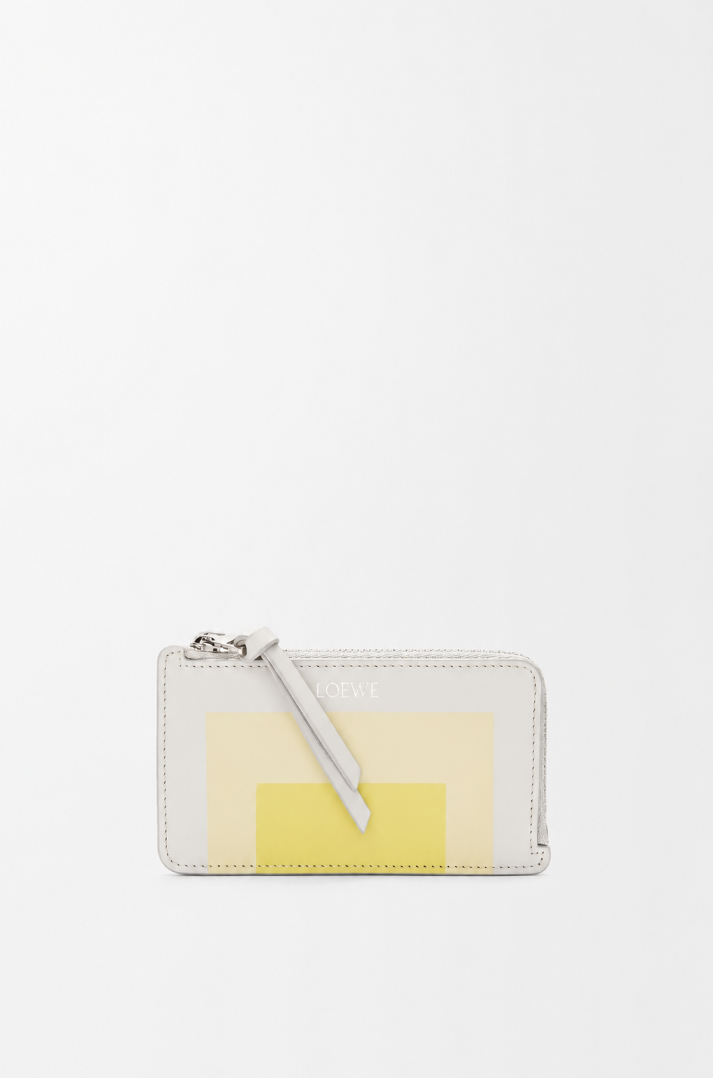 LOEWE x Albers コラボ スクエアパターン カーフレザー ウォレット