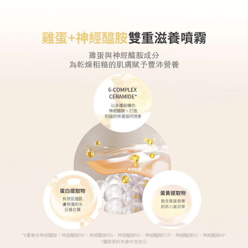 雞蛋舒緩保濕噴霧