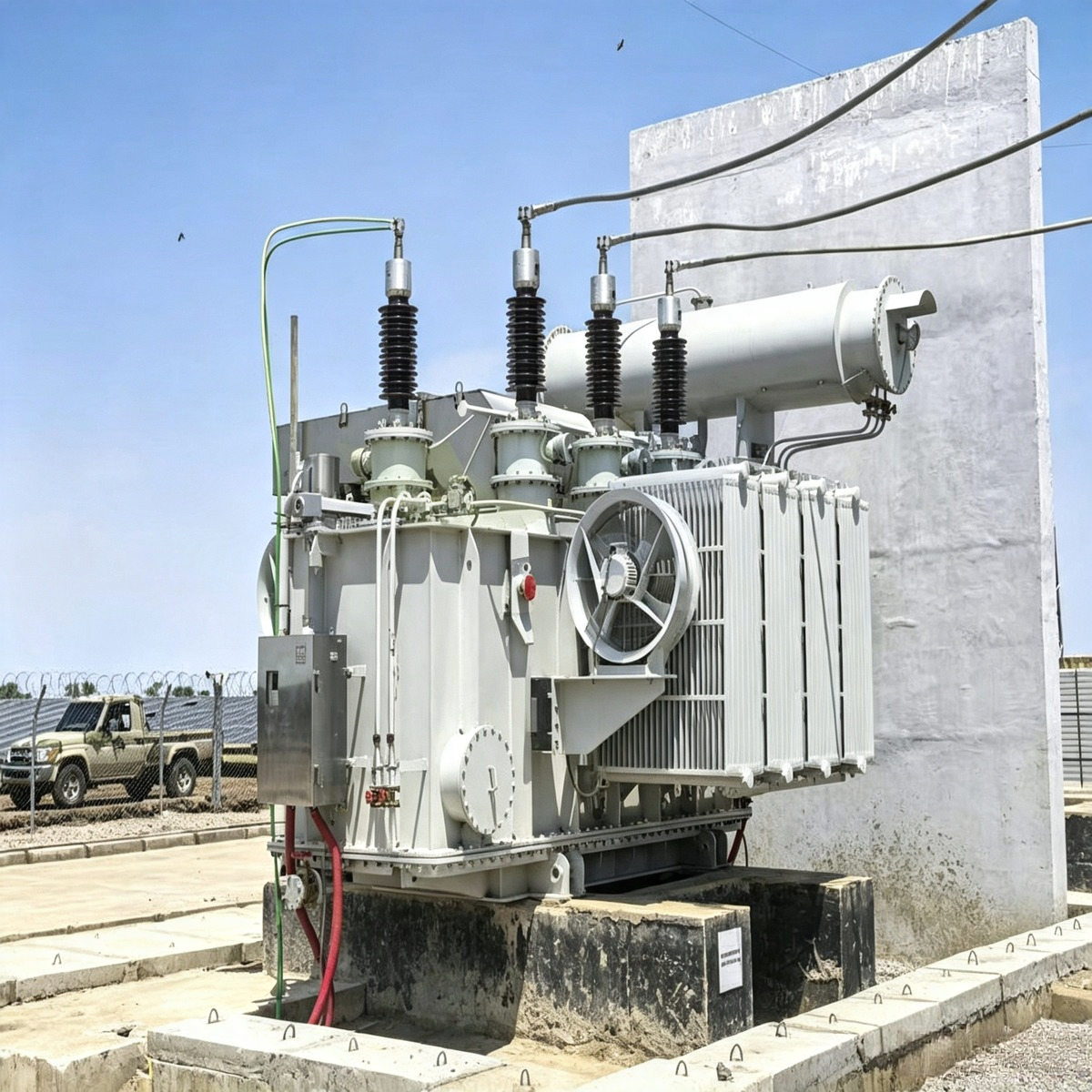 Industrial power transformer