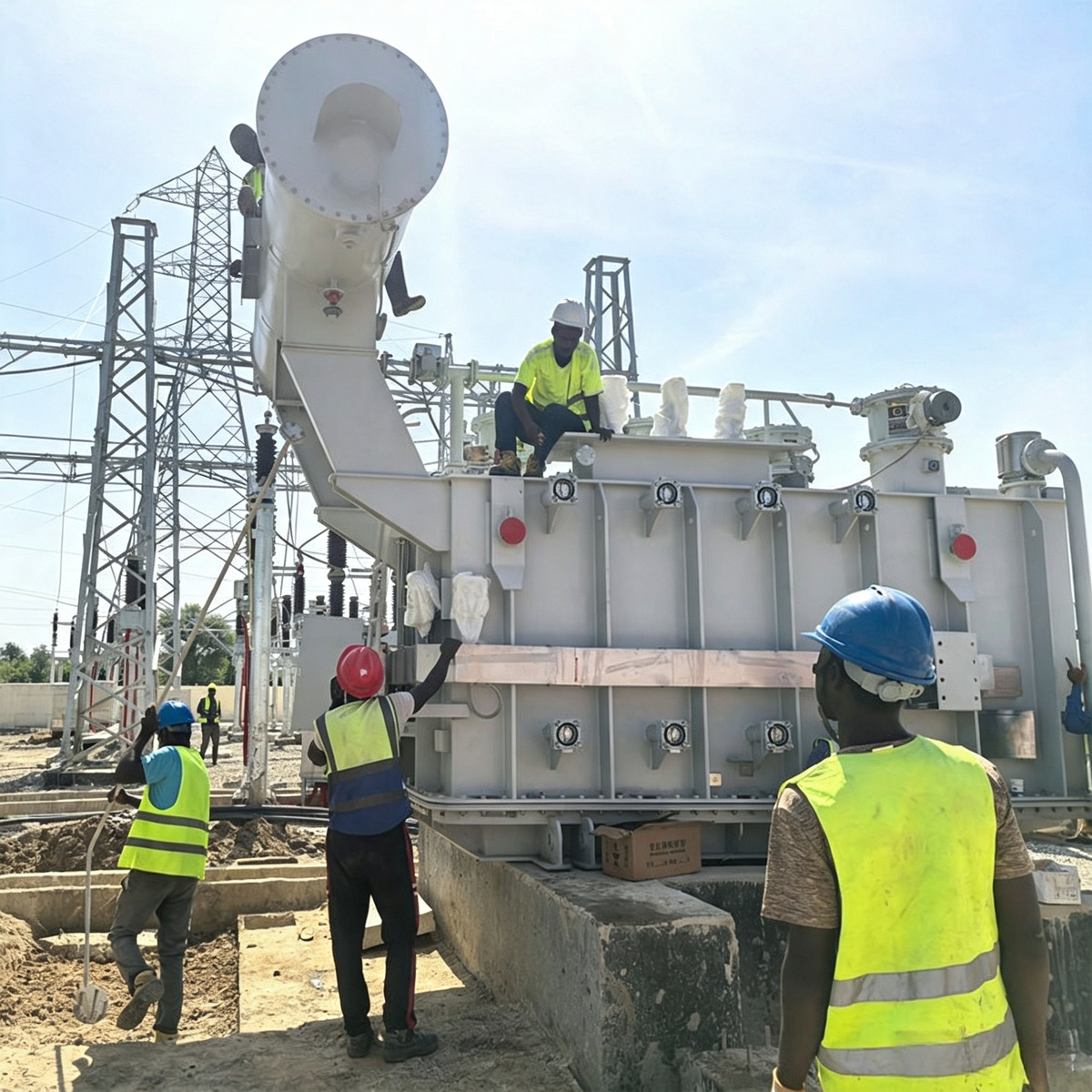 Industrial power transformer