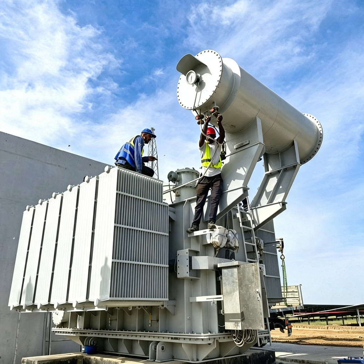 Industrial power transformer