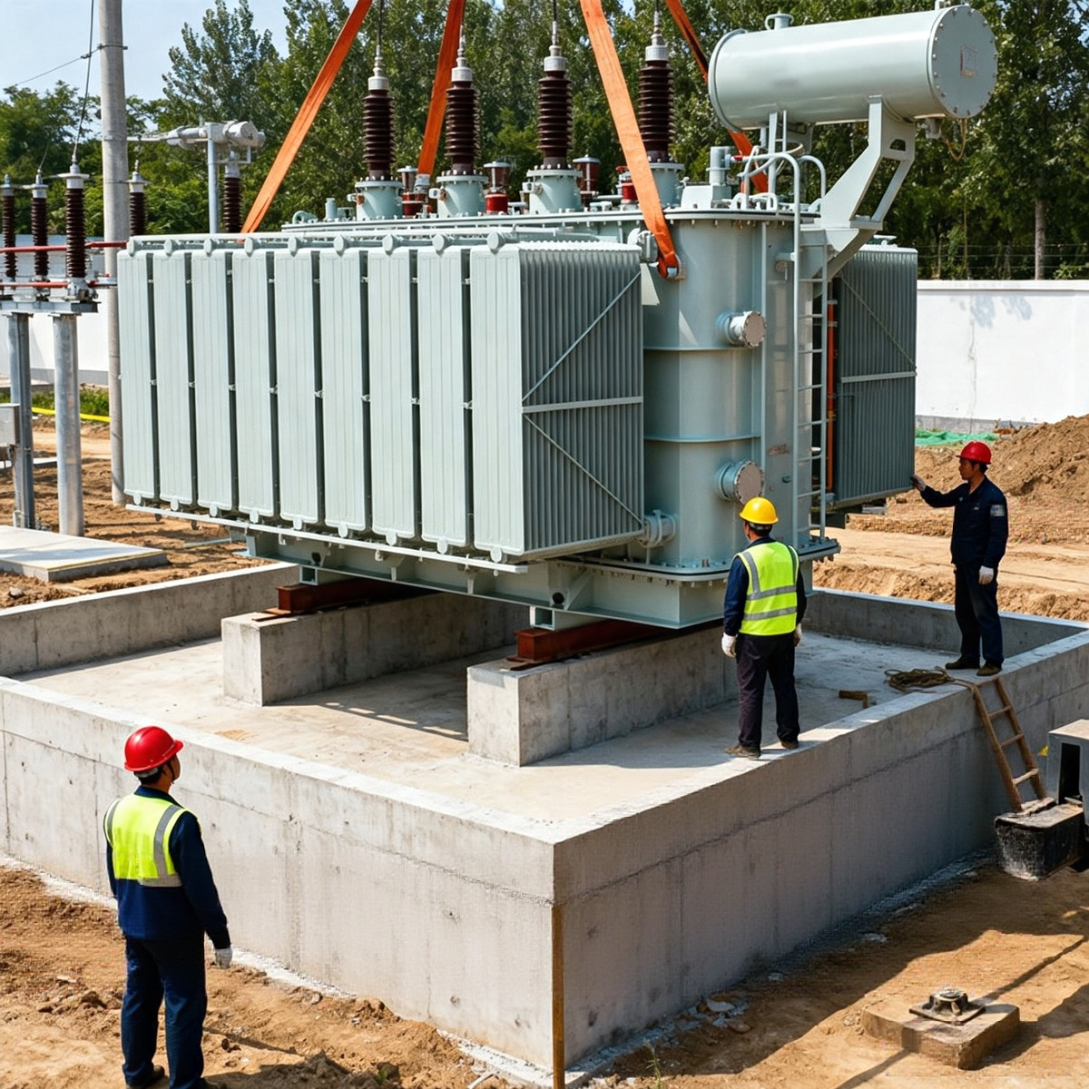 Industrial power transformer