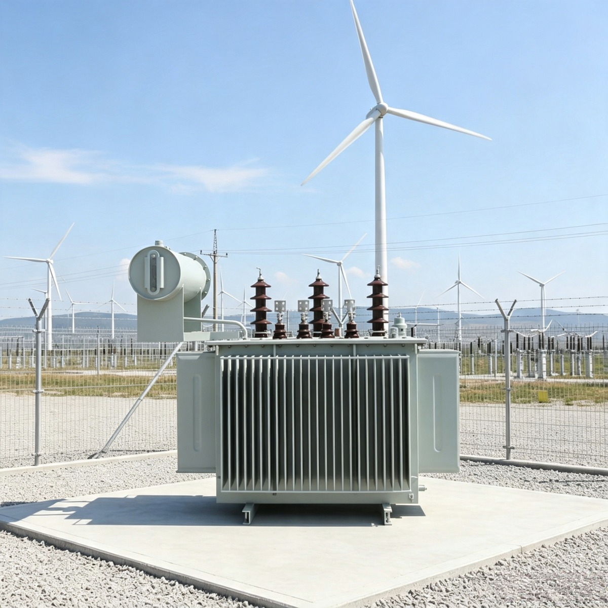 Industrial power transformer