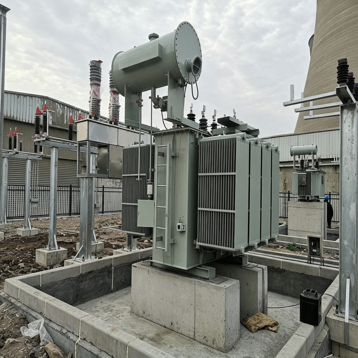 Industrial power transformer