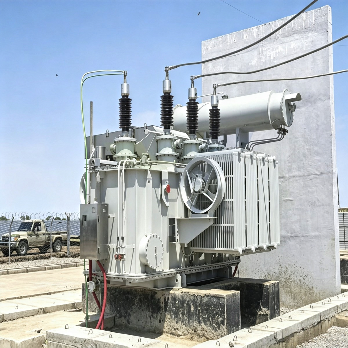 Industrial power transformer