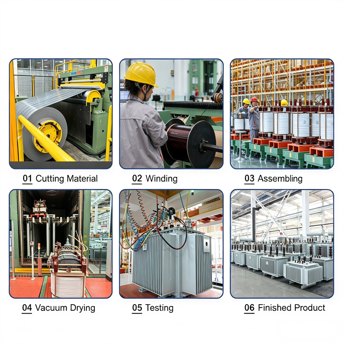 Industrial power transformer