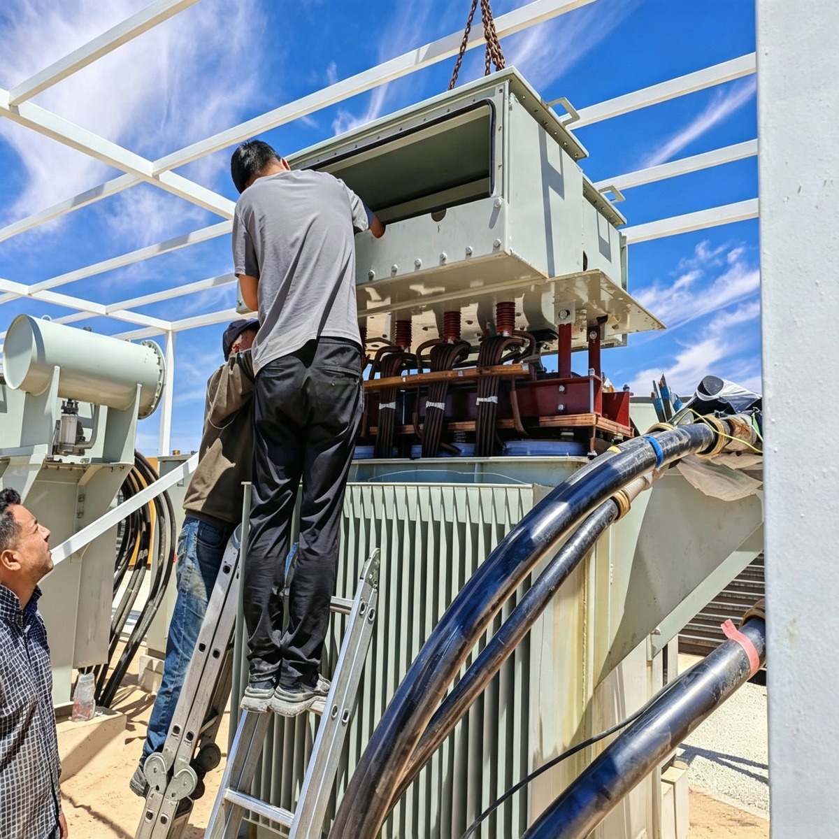 Industrial power transformer