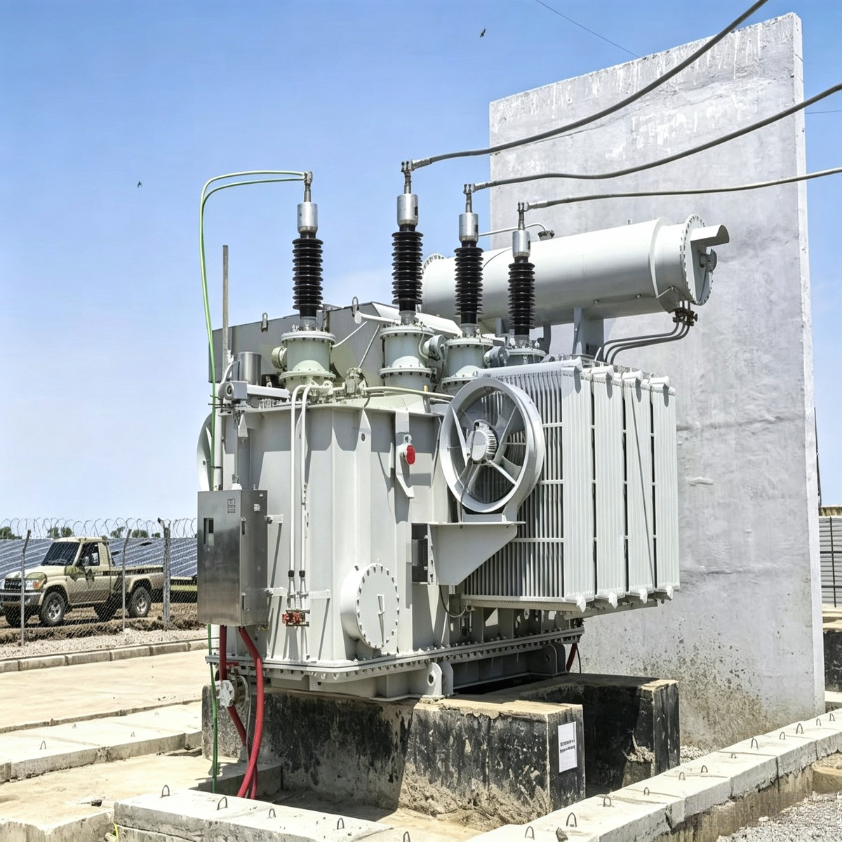 Industrial power transformer