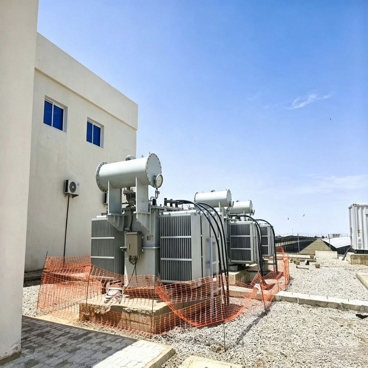 Industrial power transformer