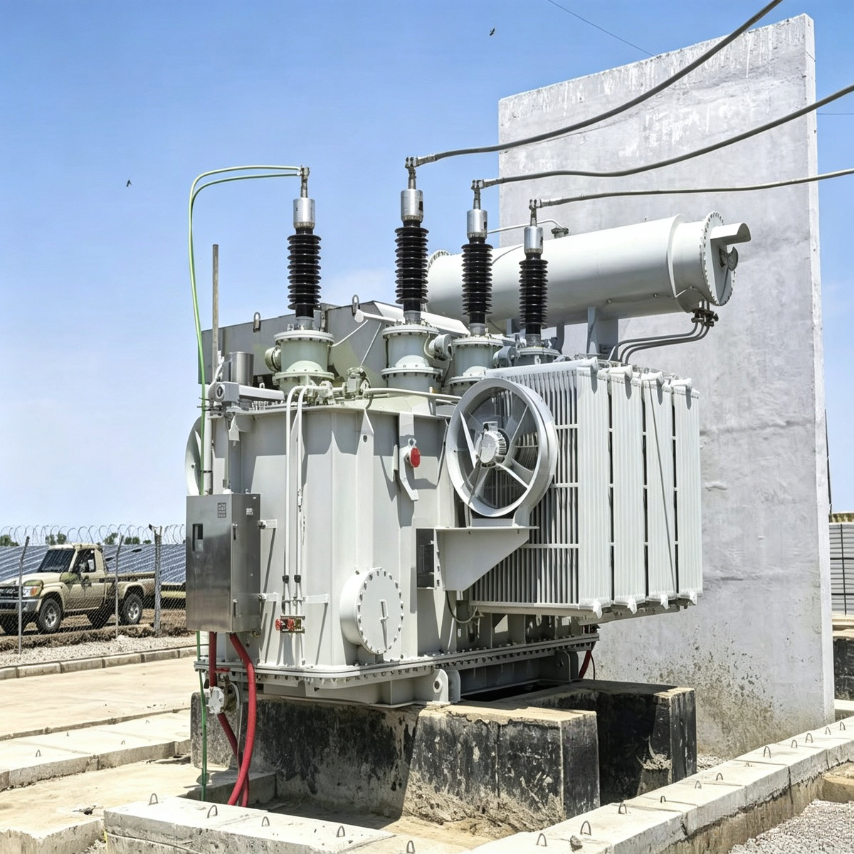 Industrial power transformer