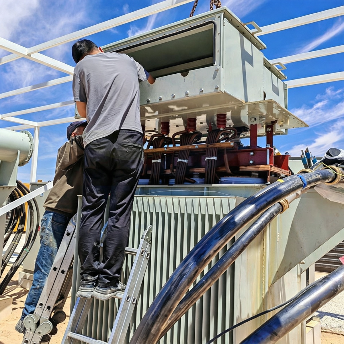 Industrial power transformer