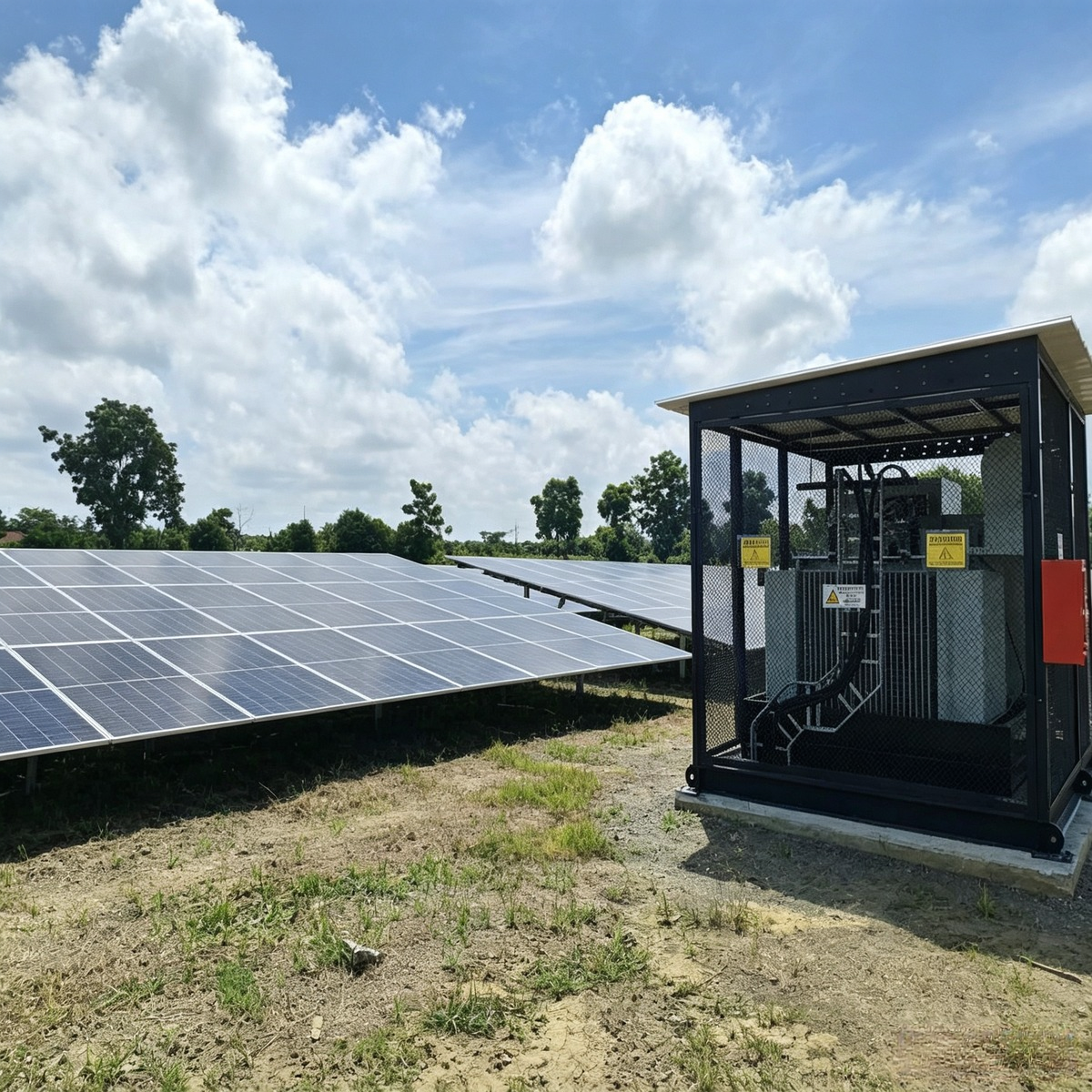 Industrial power transformer