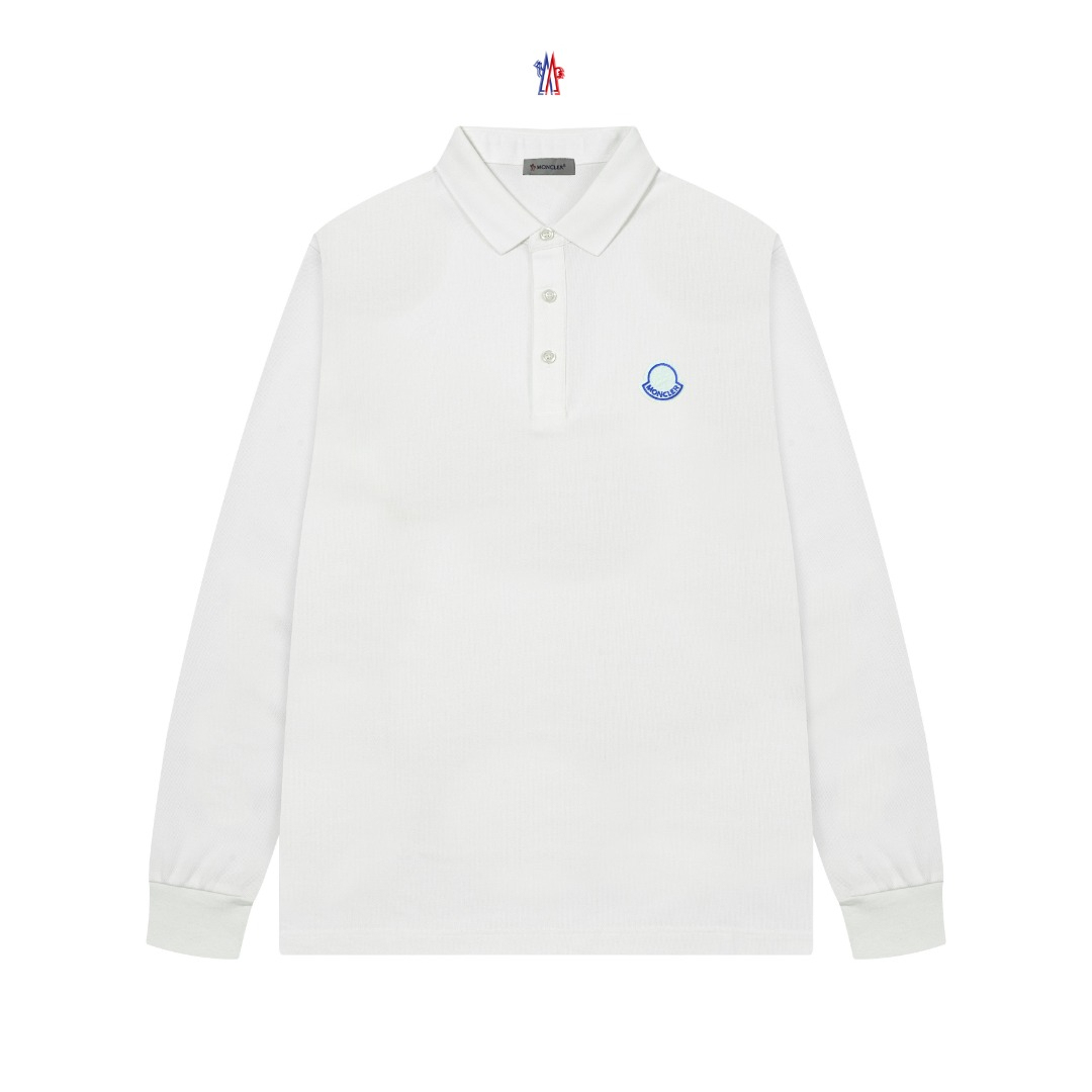 【MONCLER】長袖 ポロシャツ