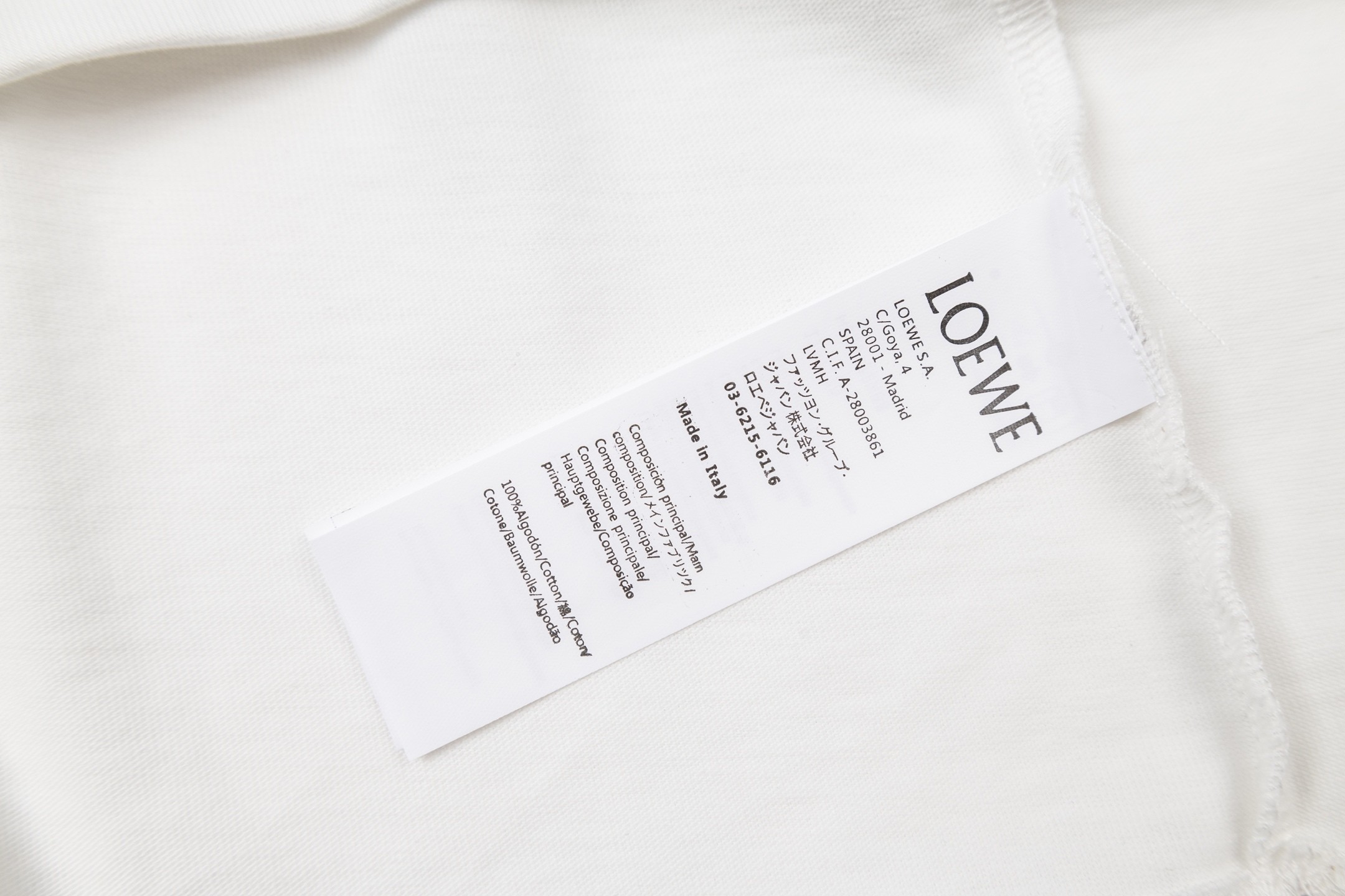 【LOEWE】半袖 T シャツ