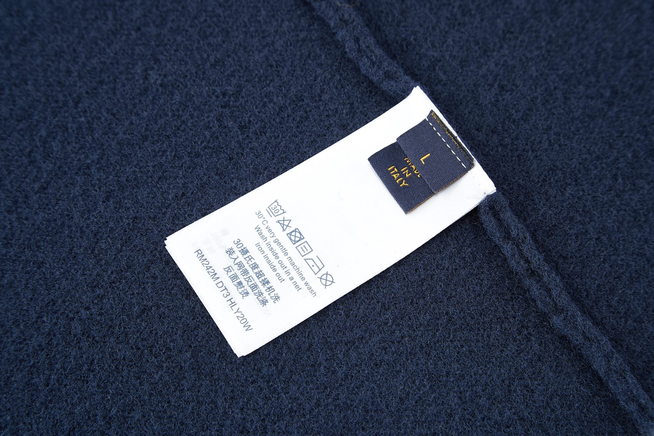 【LOUIS VUITTON】ニット半袖 T シャツ