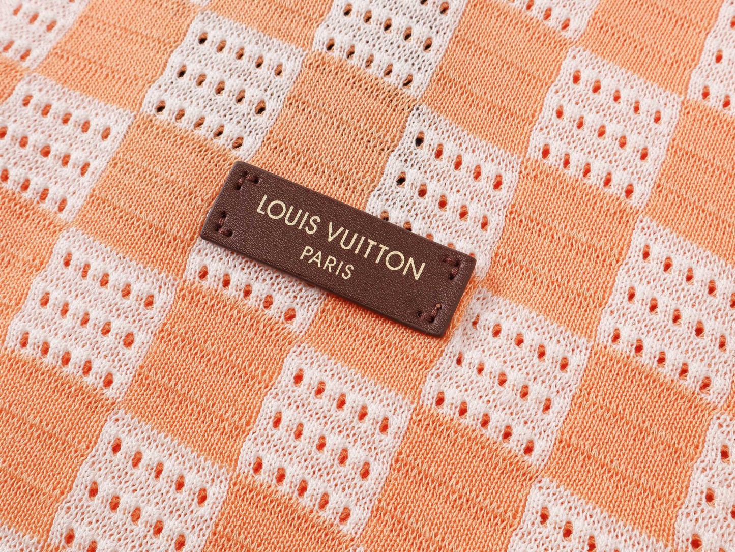 【LOUIS VUITTON】ニット半袖 T シャツ