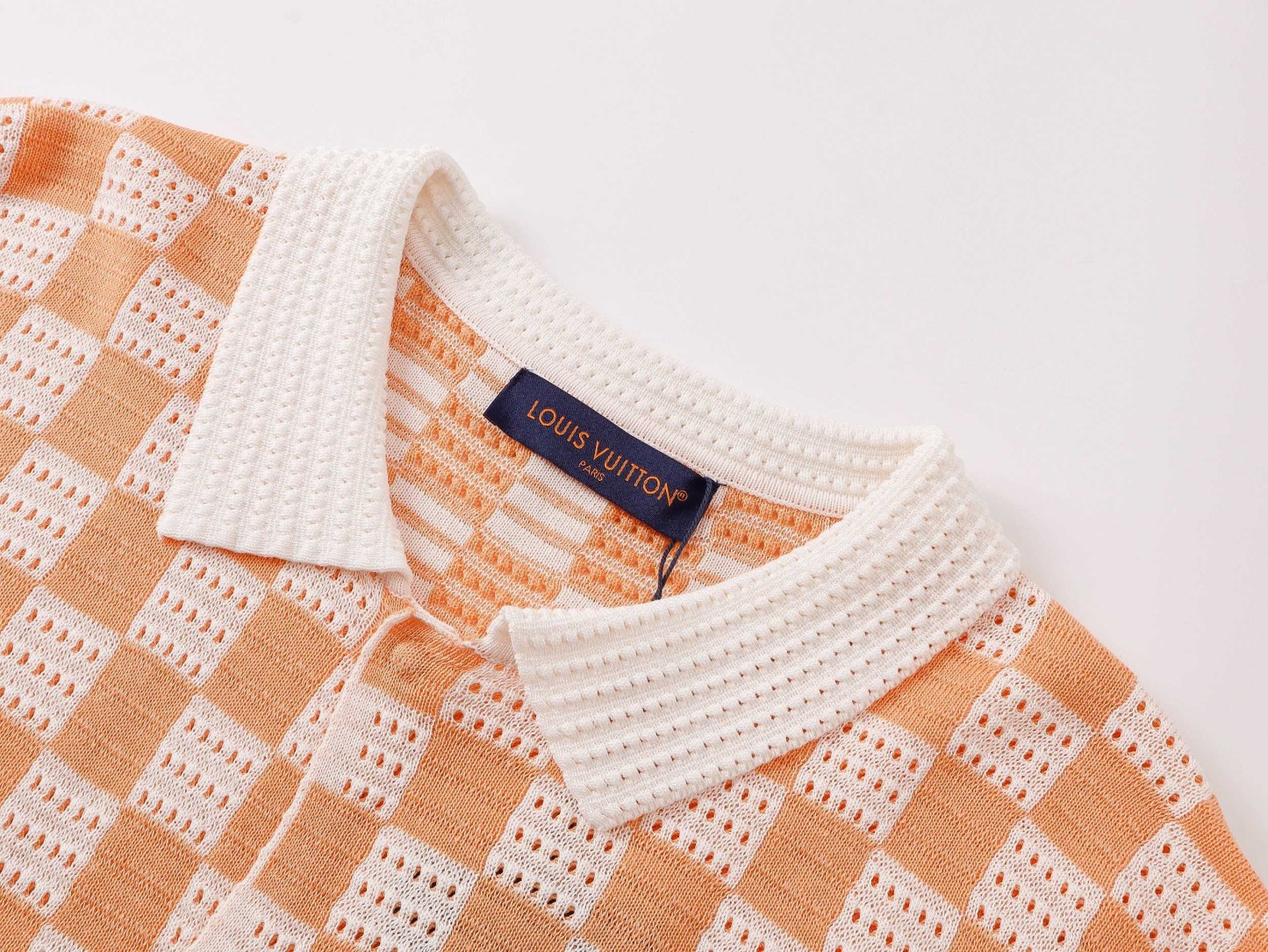 【LOUIS VUITTON】ニット半袖 T シャツ