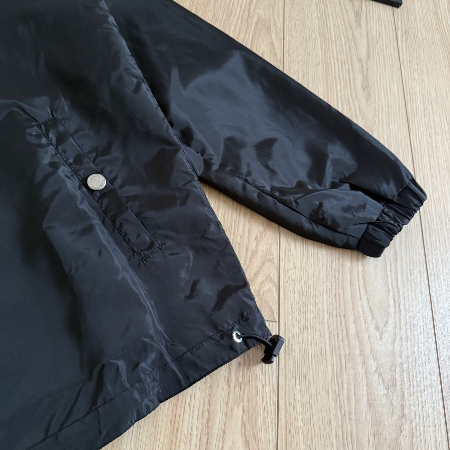 【BURBERRY】両面チェックパーカージャケット