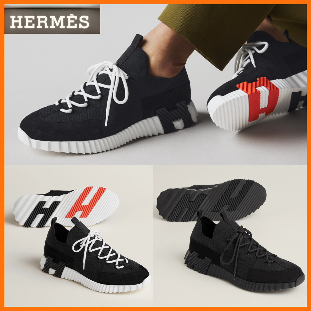 【洗練スポーティ】HERMES スニーカー《リフト》Lift スリッポン