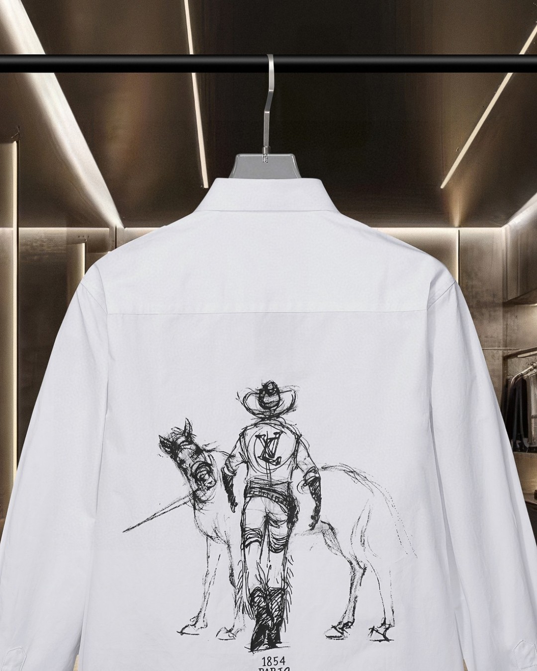 【LOUIS VUITTON】長袖シャツ