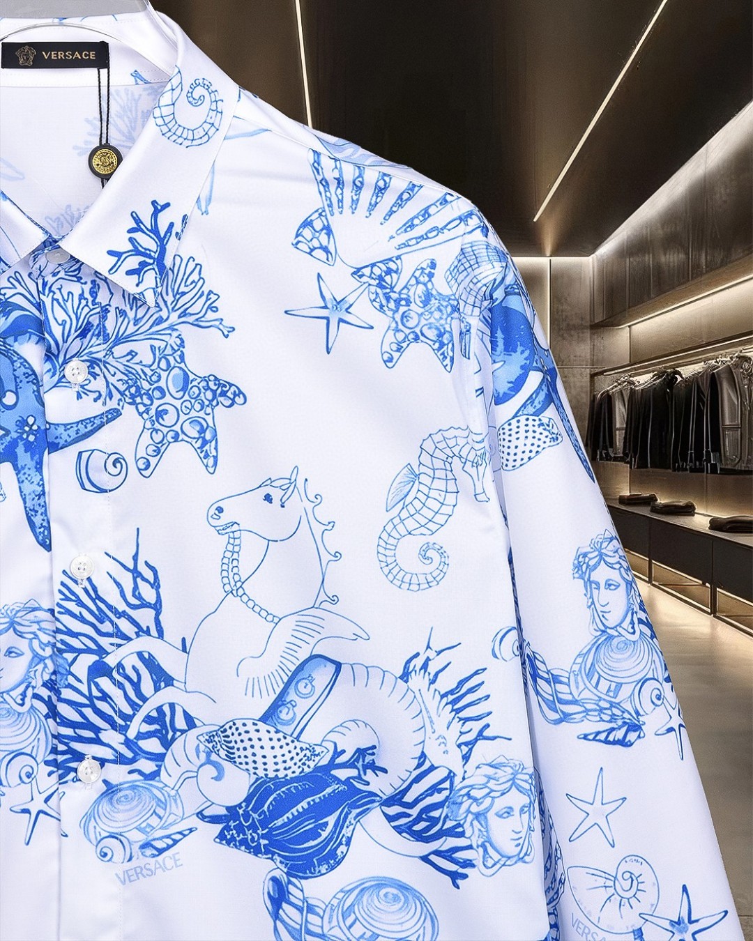 【LOUIS VUITTON】長袖シャツ