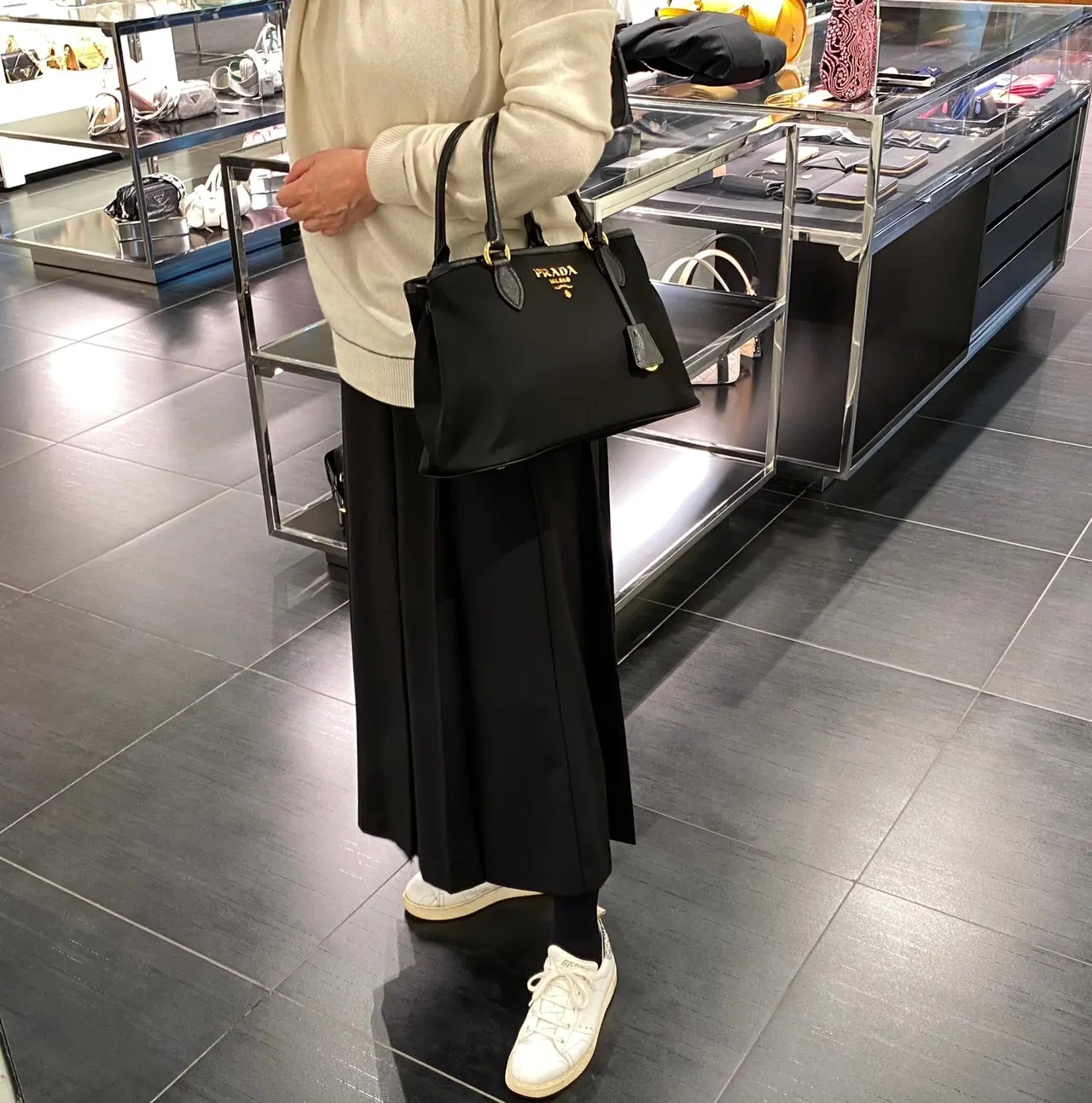 ★PRADA★1BA173　Re-Nylonショルダーストラップ付バッグ