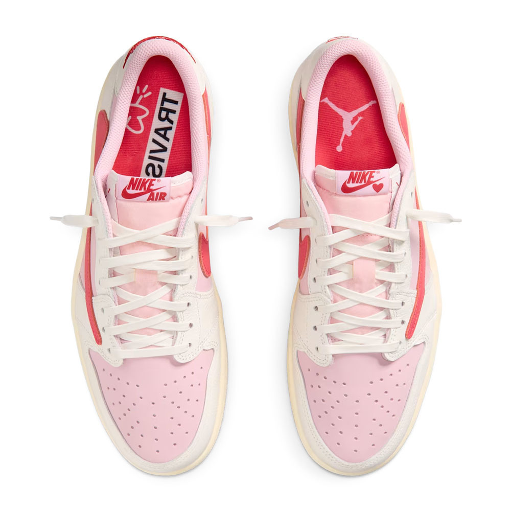 Travis Scott x Air Jordan 1 Low OG SP "Shy Pink"