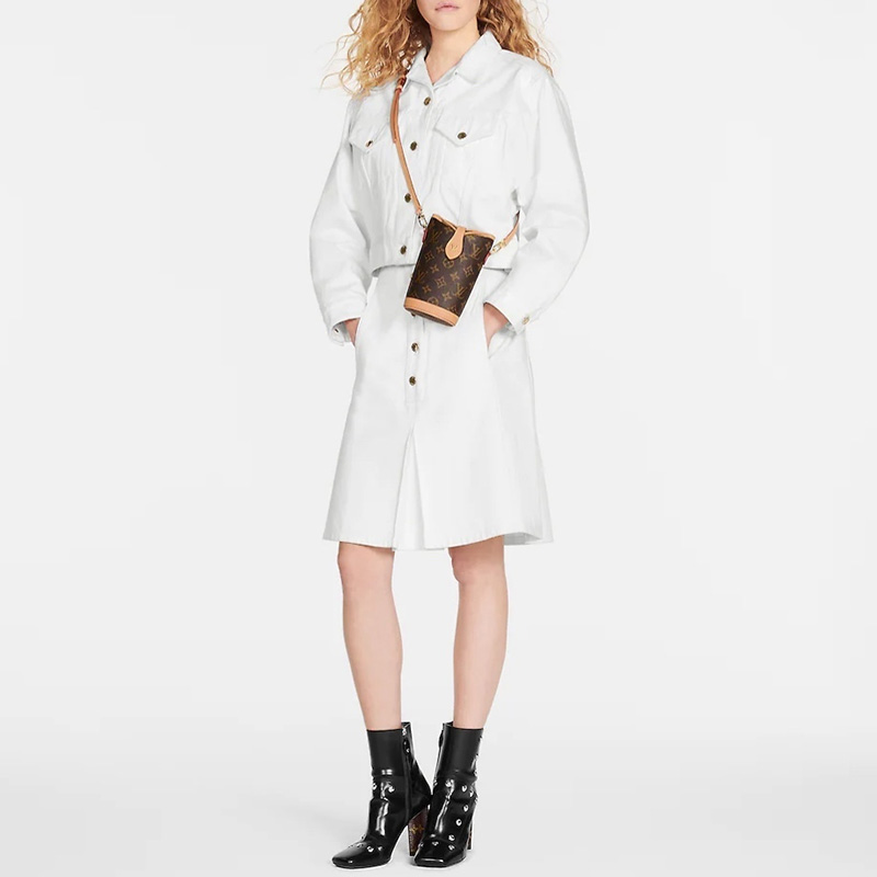 【LOUIS VUITTON】フォールドミーポーチ ミニショルダーバッグ