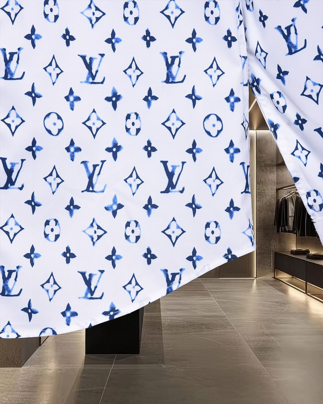 【LOUIS VUITTON】長袖シャツ