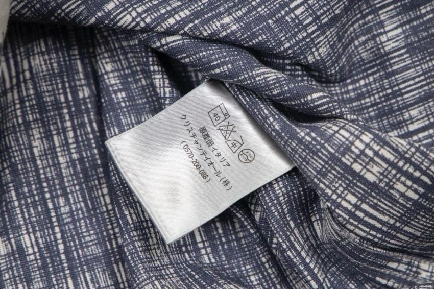 【DIOR】デニム長袖シャツ