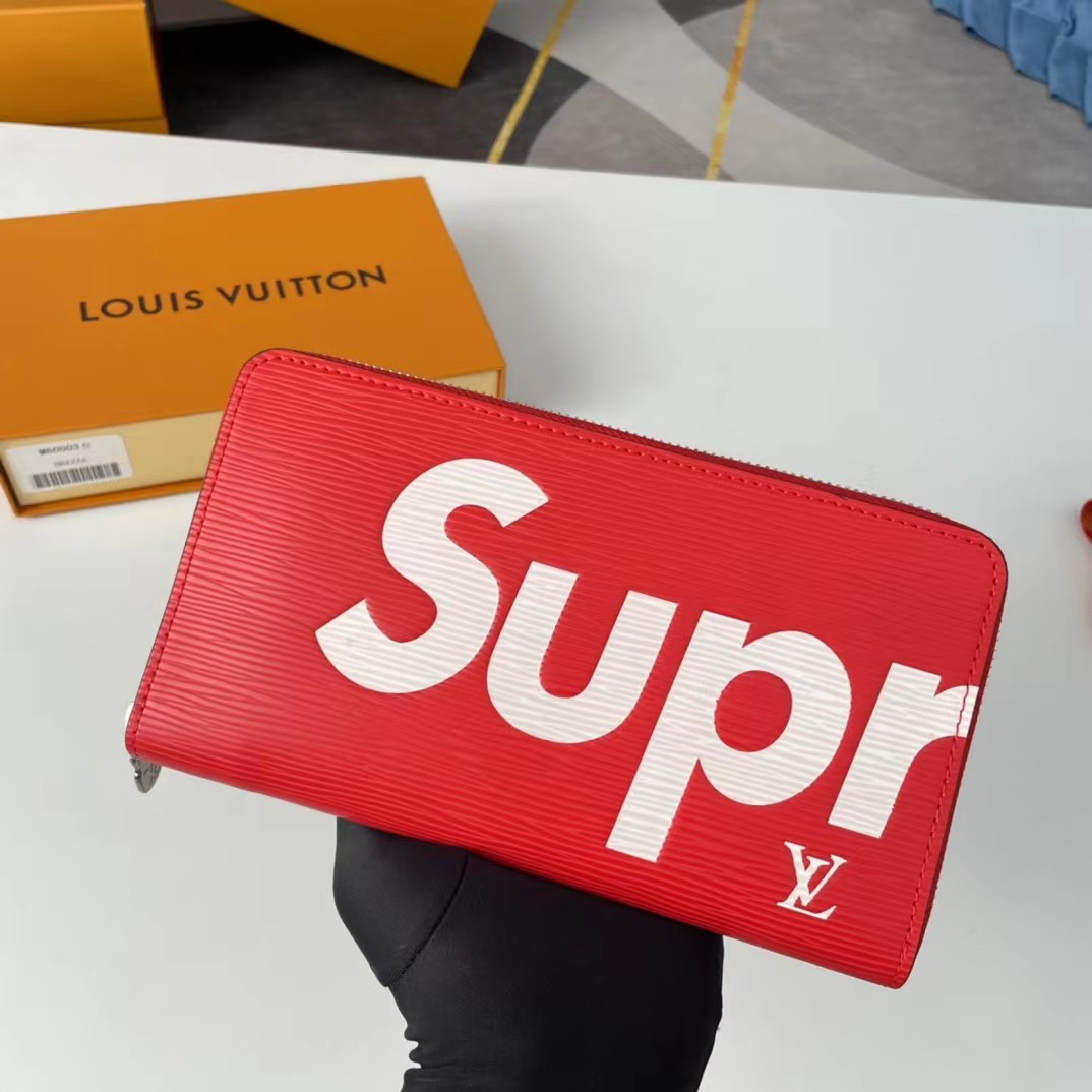 LOUIS VUITTON*SUPREME 財布 19.5 x 10.5 x 2.5 cm