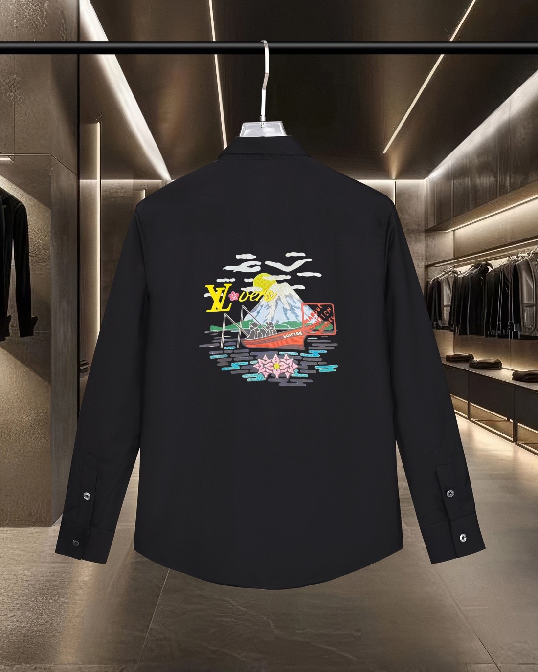 【LOUIS VUITTON】長袖シャツ