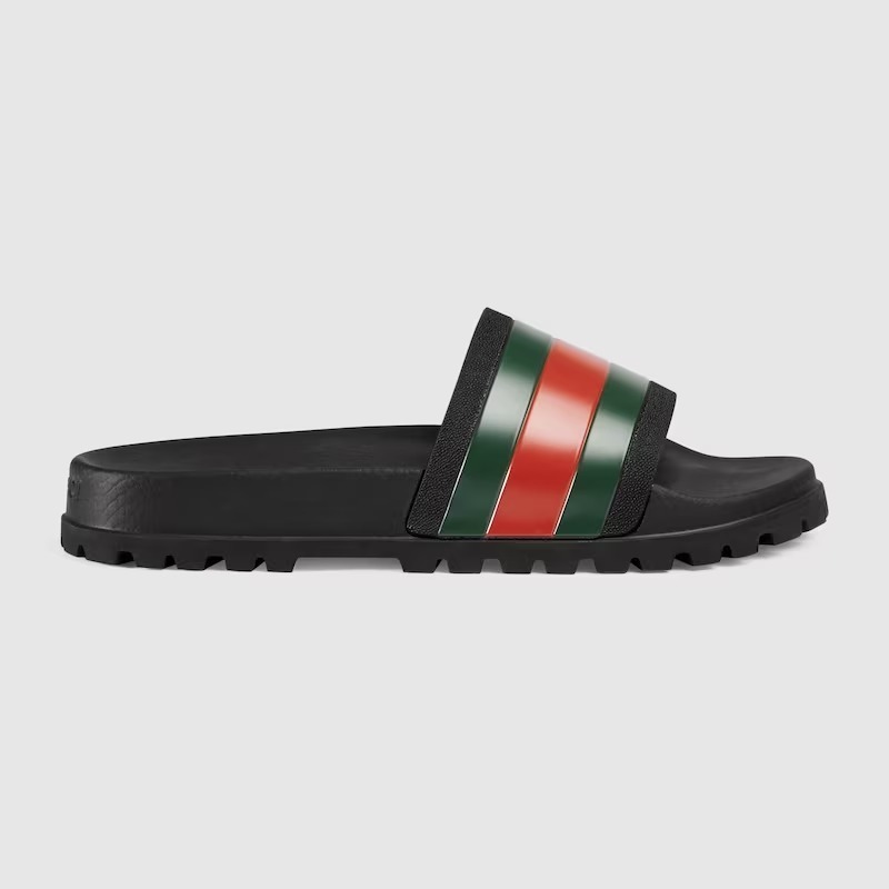 **GUCCI** ラバーメンズ スライドサンダル