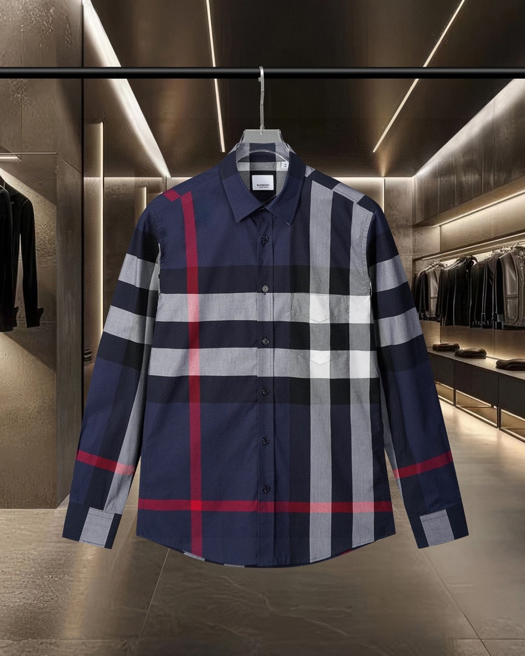 【BURBERRY】長袖シャツ
