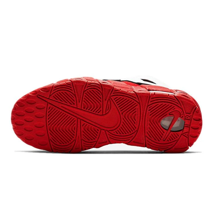 NIKE ナイキ AIR MORE UPTEMPO GS 'HOOP PACK' エア モア アップテンポ キッズモデル  フープ パック  キッズ レディース スニーカー UNIVERSITY RED/BLACK-SUMMIT WHITE-WHITE ユニバーシティレッド/ブラック-サミットホワイト-ホワイト【限定モデル】