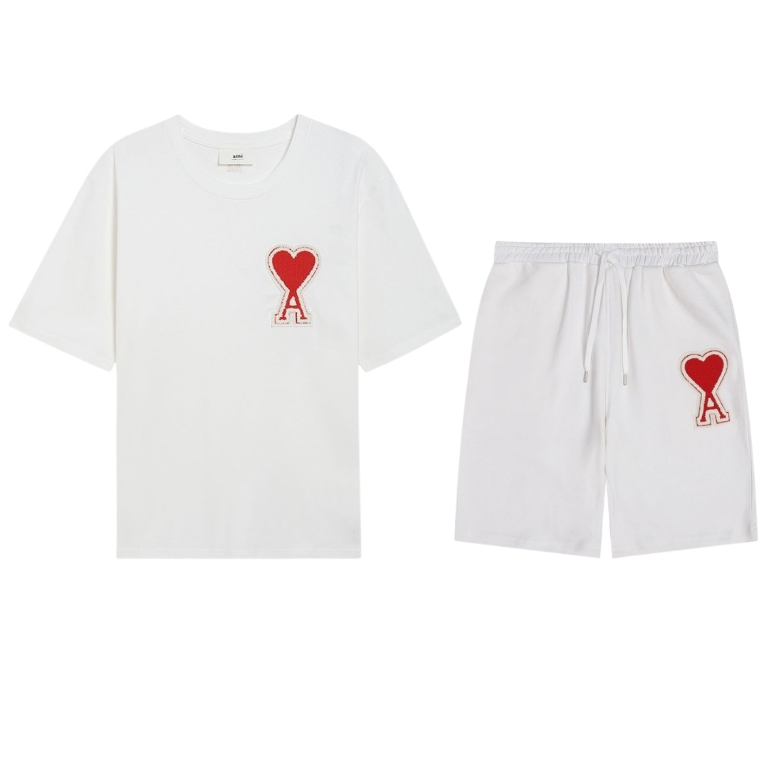 【AMI】半袖T シャツショートパンツ セットアップ