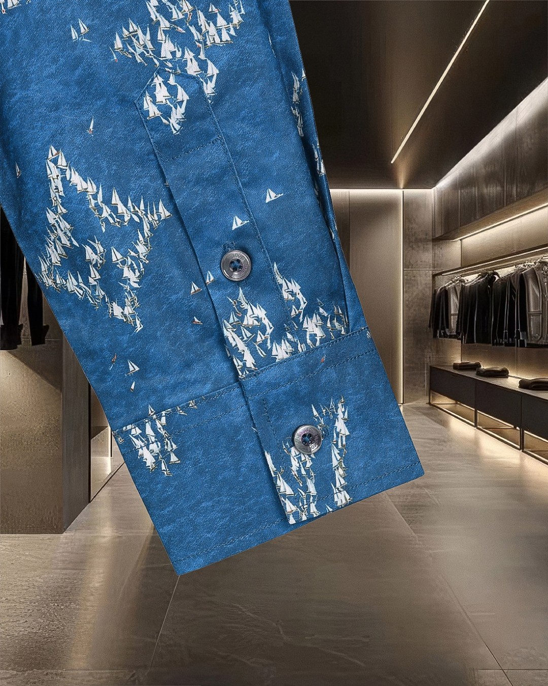 【LOUIS VUITTON】長袖シャツ