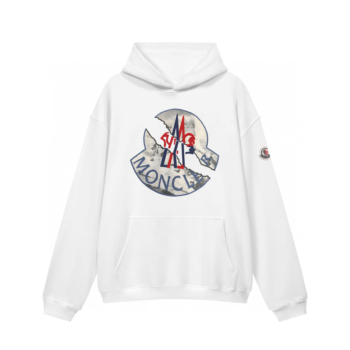 【MONCLER】プリントパーカー