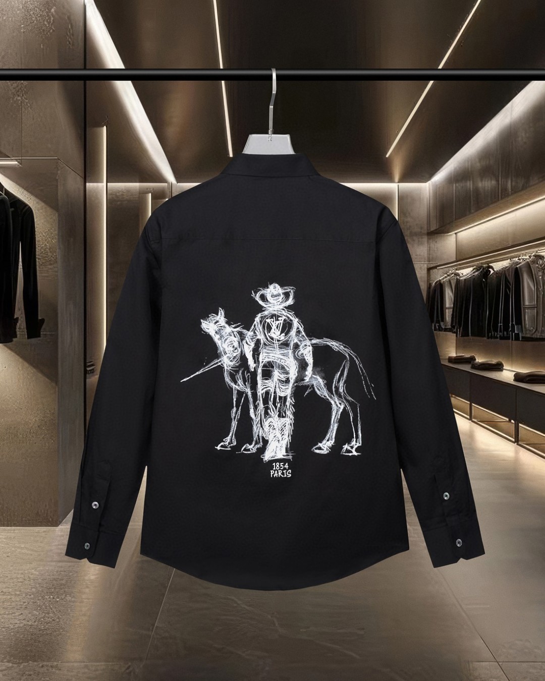 【LOUIS VUITTON】長袖シャツ