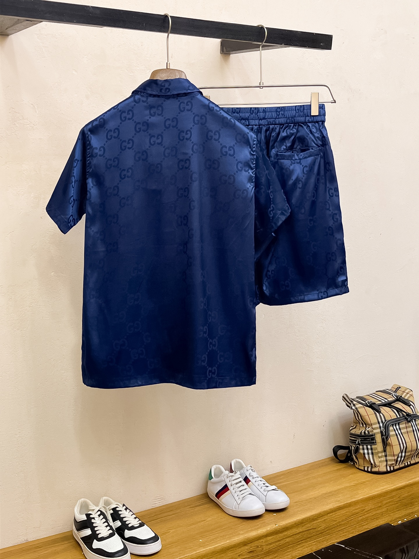 【GUCCI】半袖シャツショートパンツ セットアップ