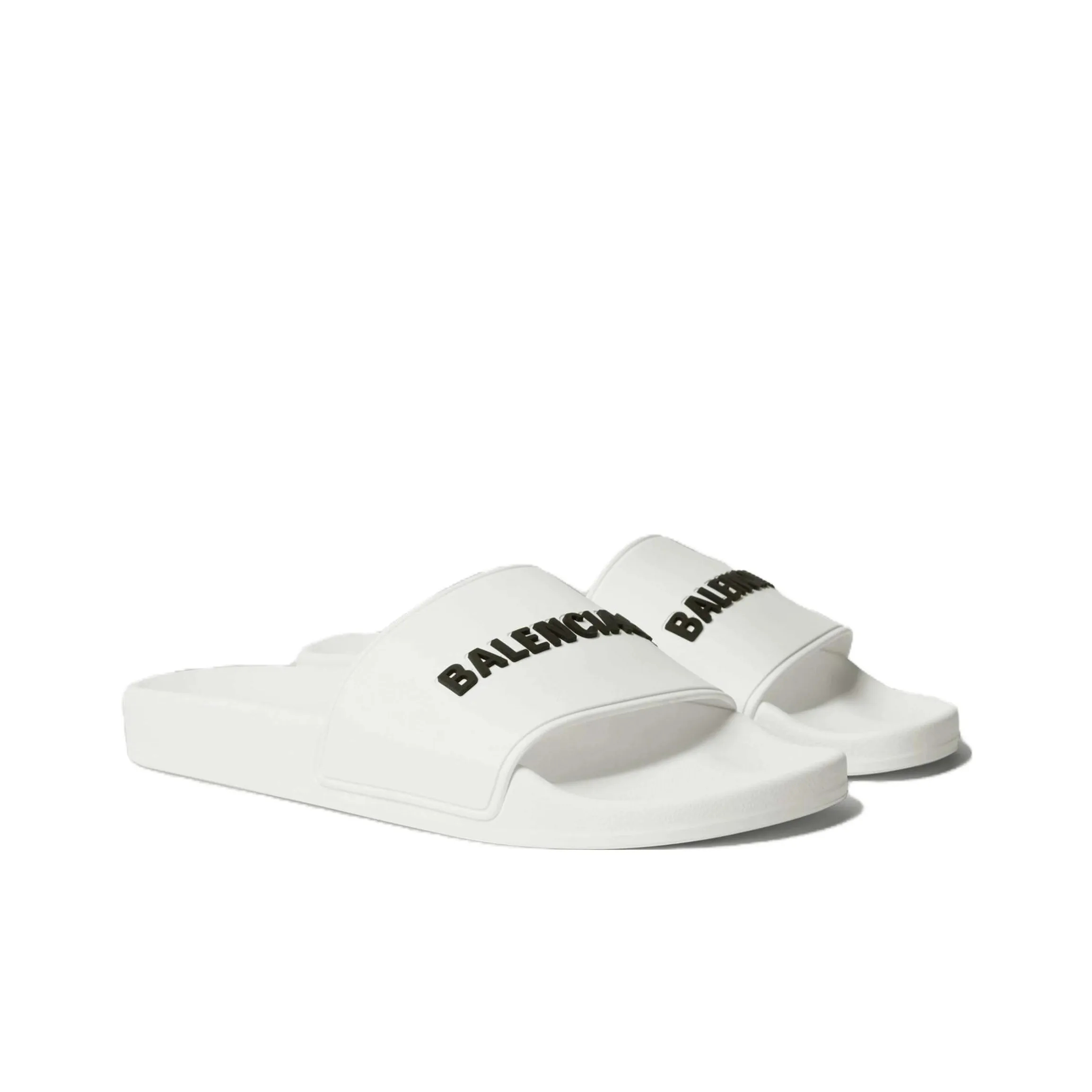 BALENCIAGA ロゴ ラバー サンダル 人気