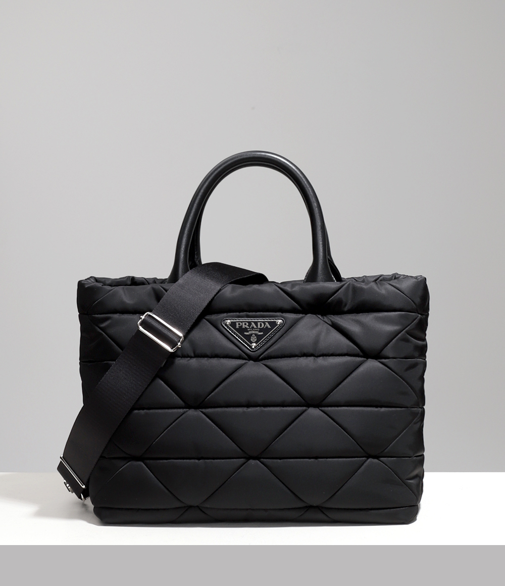PRADA RE-NYLON ミディアム パデッドトートバッグ