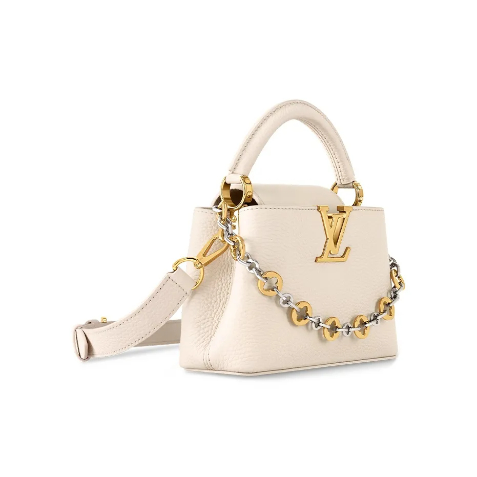 LOUIS VUITTON ルイヴィトン CAPUCINES BB ハンドバッグ M12936