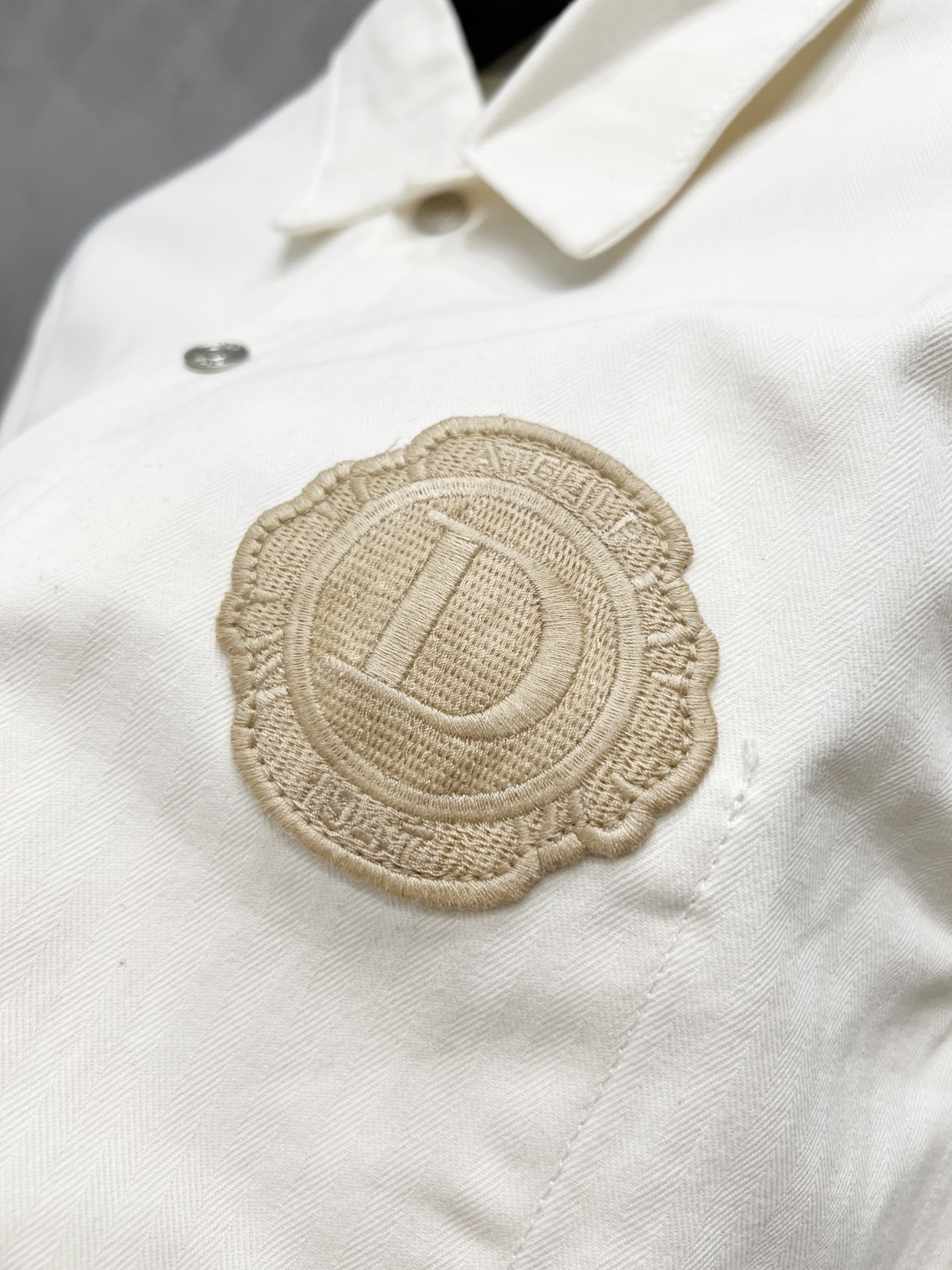 【DIOR】デニム長袖シャツ