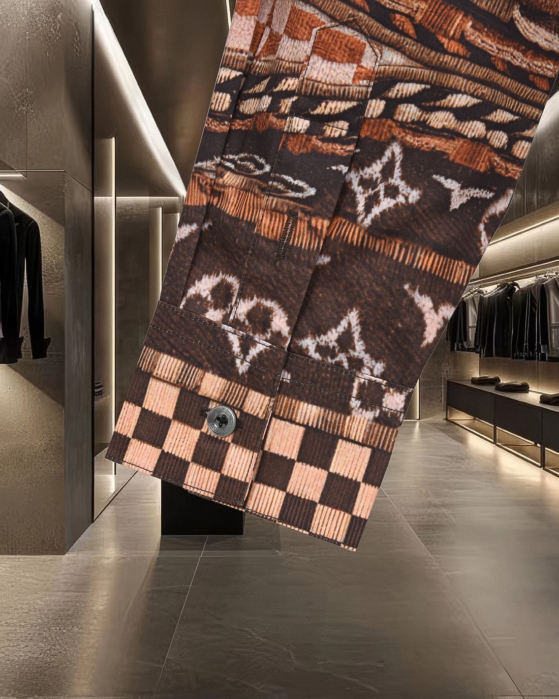【LOUIS VUITTON】長袖シャツ